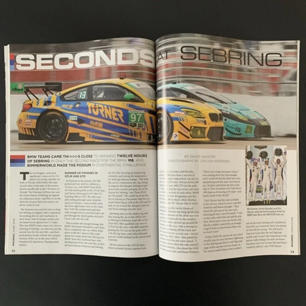 Roundel Magazine BMW Car Club of America June 2016 Vol 48(6) New York Auto Show